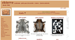 Desktop Screenshot of elciervo.com
